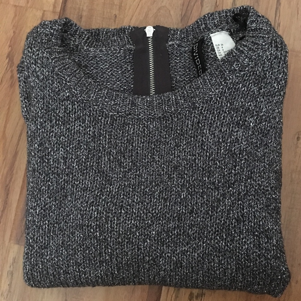 H&M Glittery Knit Sweater